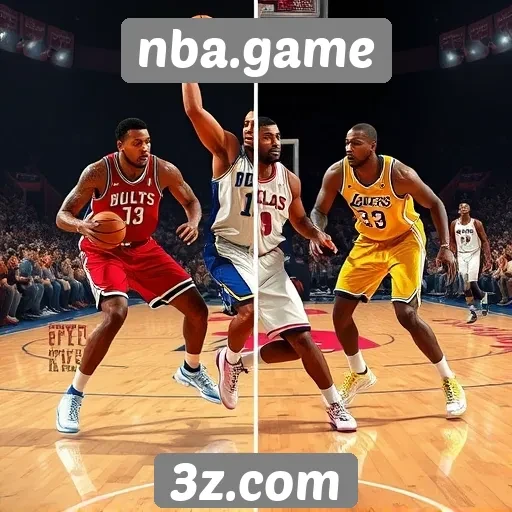 Comparativo entre jogos clássicos e atuais no nba.game