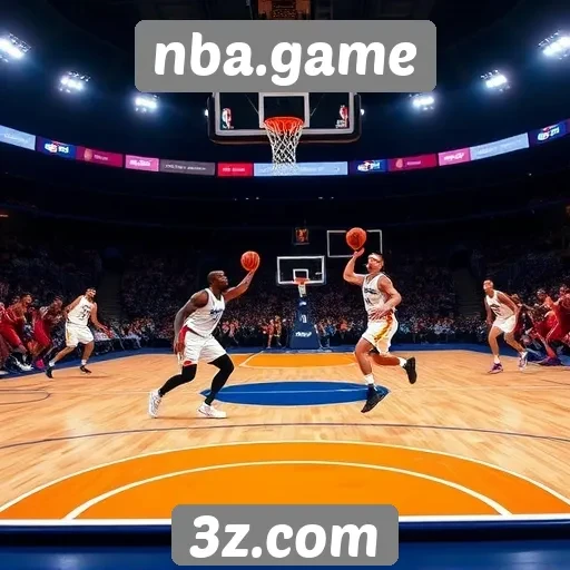 Recursos interativos do site nba.game para fãs de basquete